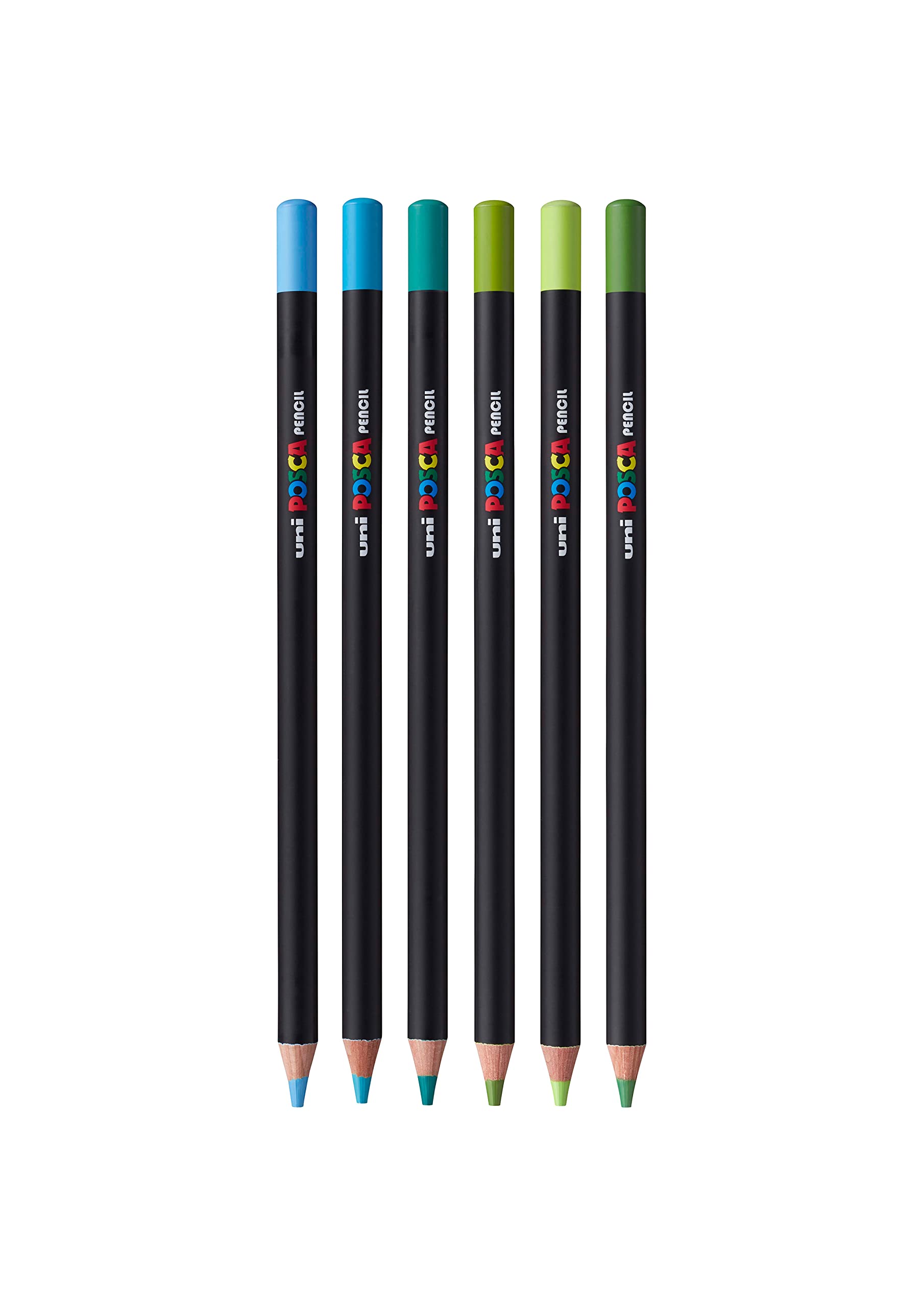 POSCA KPE-200 Oil and Wax Colouring Pencils. Premium Tough Nib for Arts and Crafts. Multi Surface Use On Wood, Fabric, Paper - Image 3