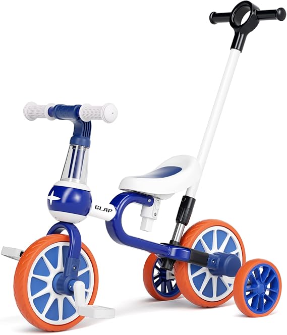 GLAF 5 in 1 Toddler Tricycle for 25 Years Old Boys Girls Kids