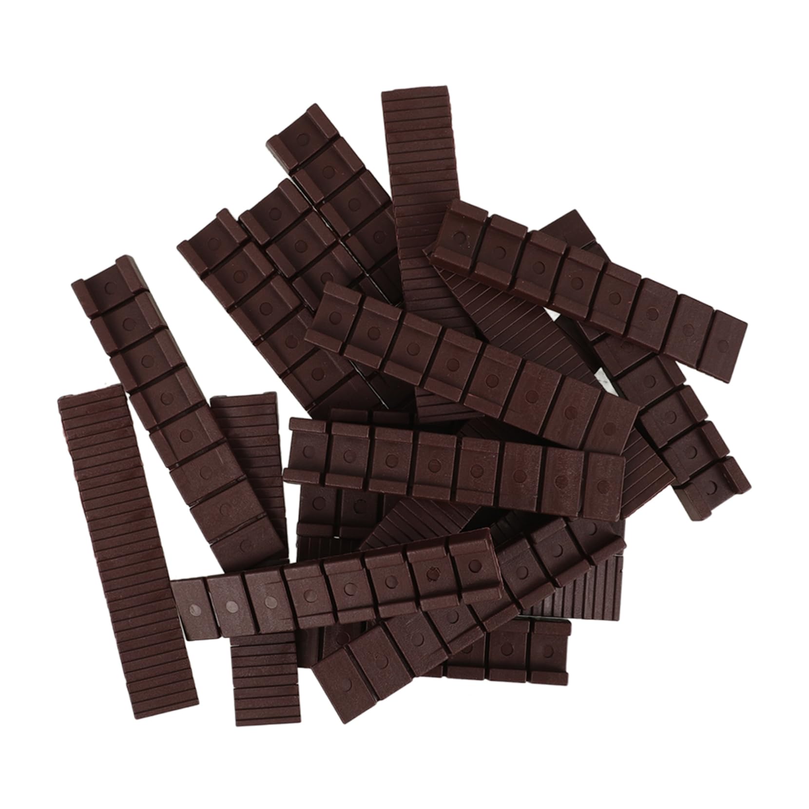 Mipcase Furniture Leveler Shims 20pcs Plastic Shims for Tables Kitchen Equipment Stabilize Uneven Floors