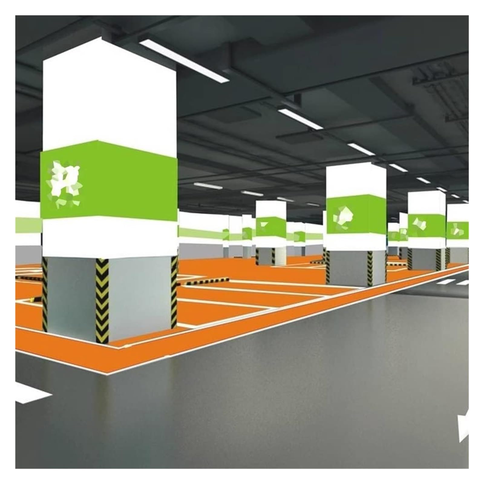Protector Columnas Garaje Protector De Borde De Esquina De Pared De Garaje, Tira De Advertencia De Tráfico Reflectante De Goma De 120x10x0,8 Cm For Estacionamiento De Coches, Almohadilla De Parachoque