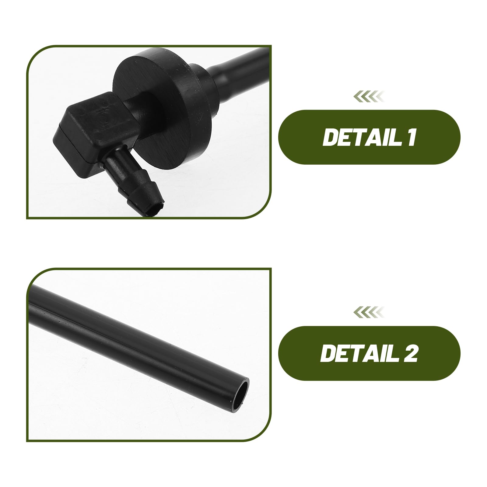 Tubo Aspirazione Carburante per Tosaerba e Trattore Compatibile Gravely Ztx, Gruppo Carburante per Impieghi Gravosi Boccola Antigoccia, Ricambio per Pickup Motore Giardinaggio