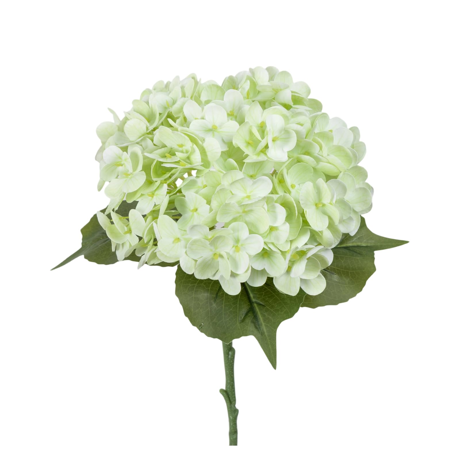 Home Decor Hydrangea Artificial Silk Flower Bouquet for Mantel, Vase, Reception, and Party Indoor Arrangements Faux Hydrangea Silk Flower Arrangement Artificial Wedding Centerpiece Bridal Shower Decor