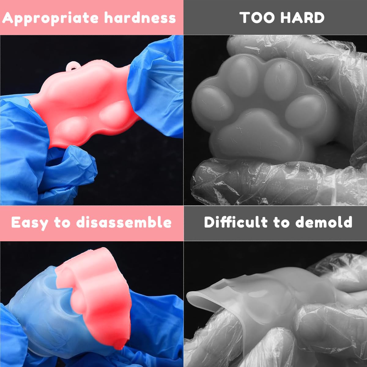HASTHIP® DIY Jelly Toy Silicone Mold Kit 3D Cute Squishy Toy Making Kit Soft Silicone Jelly Kit Includes Tools & Accessories DIY Squishy Toy Supplies Kit for Kids & Adults Gift for Kids - Image 7 thumbnail