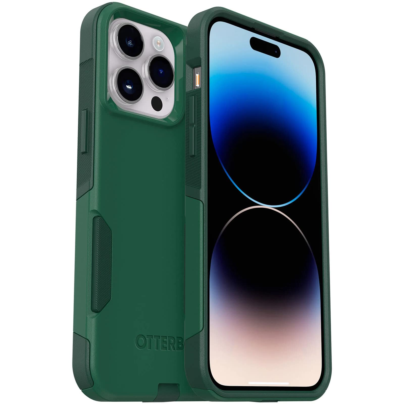 OtterBox Commuter Series Case for iPhone 14 Pro Max (Only) - Non-Retail Packaging - Trees Company (Green)