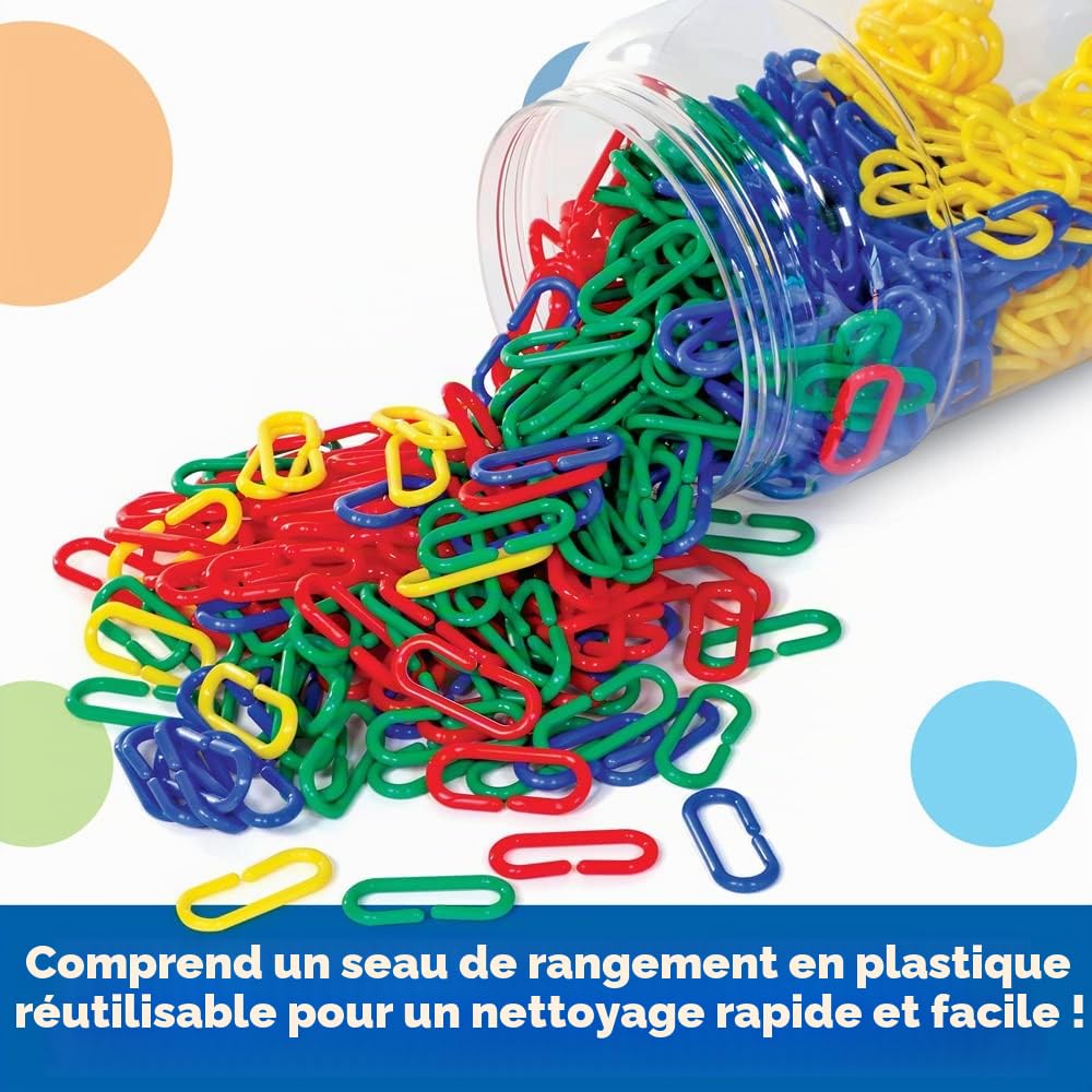 Learning Resources Kit de Tri Magnétique – Activité Montessori Motricité Fine – Jeu Éducatif Couleurs 2 à 5 Ans