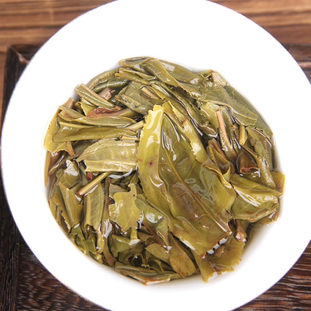 Jingmai Starożytne drzewo Herbata Puerh- Surowa herbata 100g * 2 Yunnan Małe ciasto herbaciane o zapachu orchidei słynnej góry