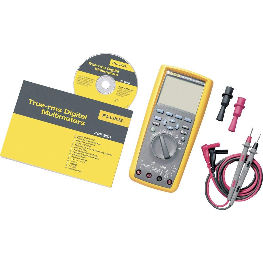 FLUKE-287/EUR,TRUE-RMS ELECTRONIC LOGGING MULTIMETER WITH TRENDCAPTURE, EUROPE