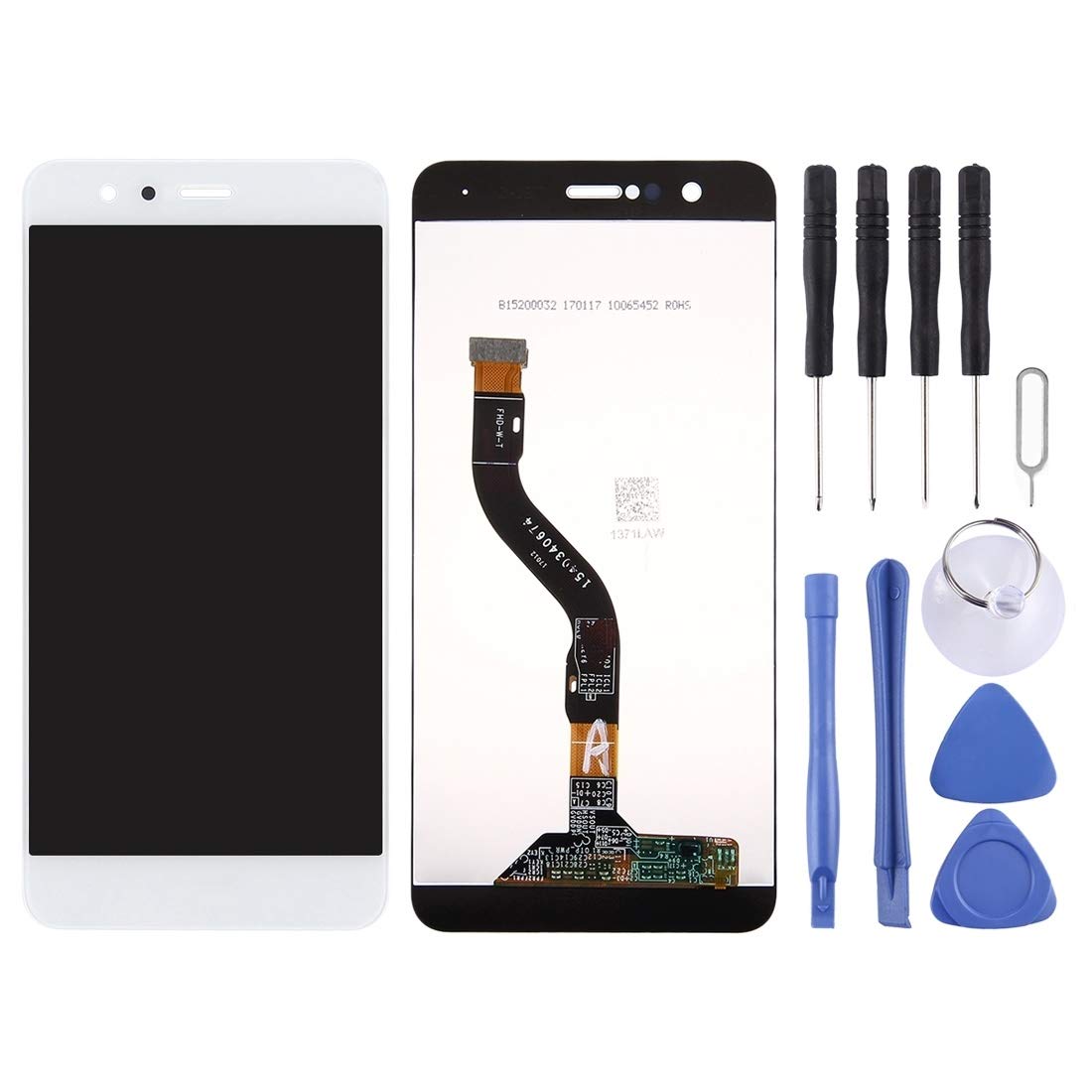 Écran LCD pour Huawei P10 Lite bloc vitre tactile noir et blanc - 7