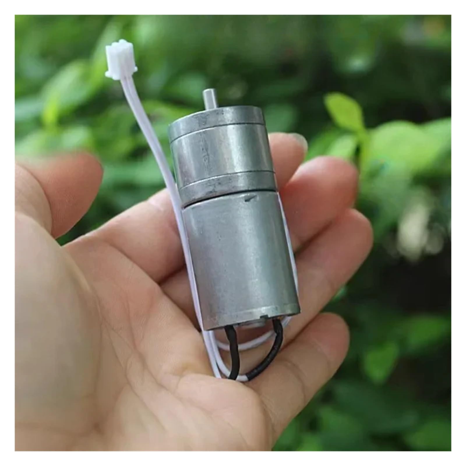 LHAOEEEYG DC 3V-7.4V 3.7V 5V 6V 25mm Full Metal Gearbox Gear Electronic Starter Large Torque 370 Carbon Brush Reduction Electronic Starter