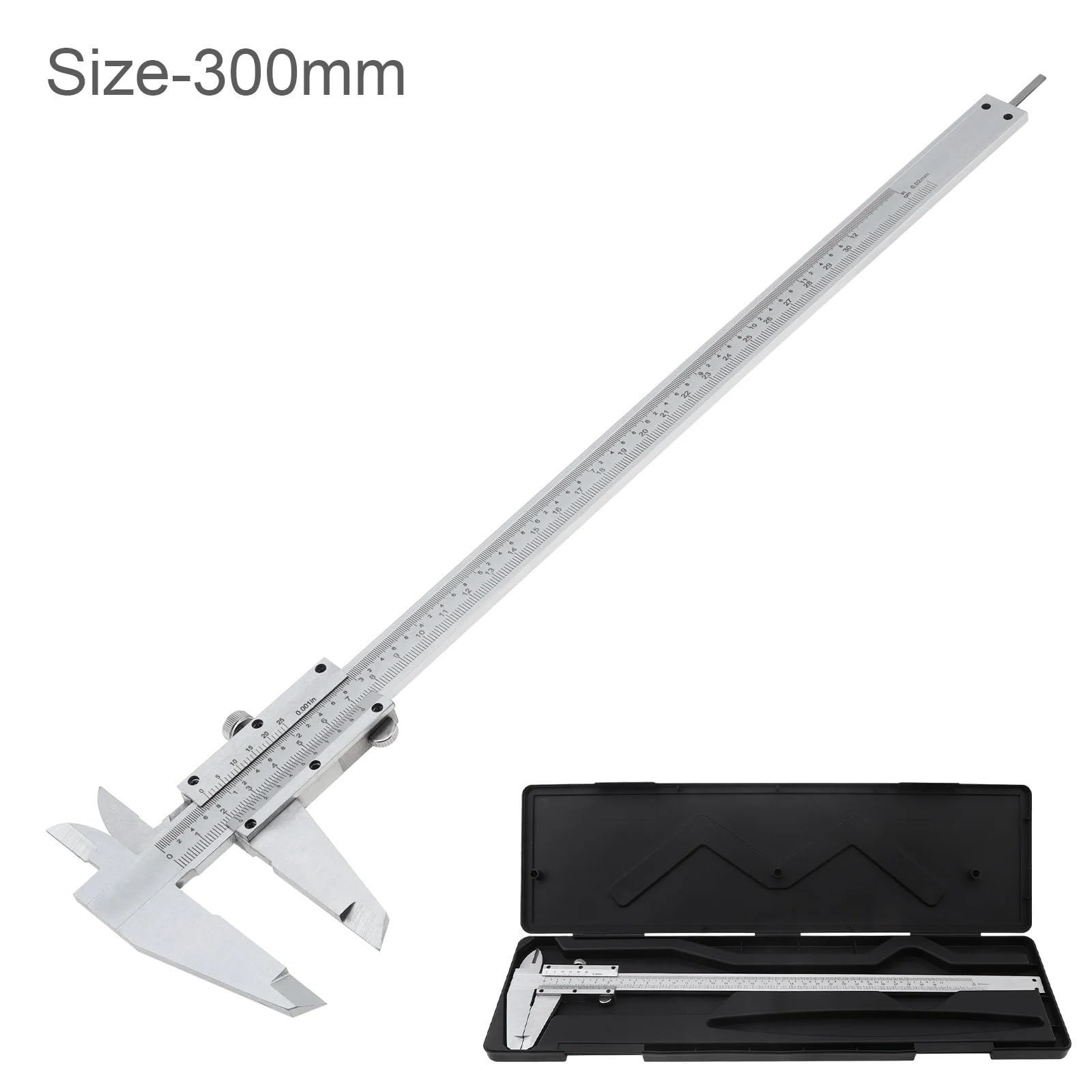 1 szt. 0-150 mm 200 mm 300 mm suwmiarka metryczna imperialna podwójna drabina ze stali węglowej ręczna suwmiarka linijka (rozmiar-300mm)