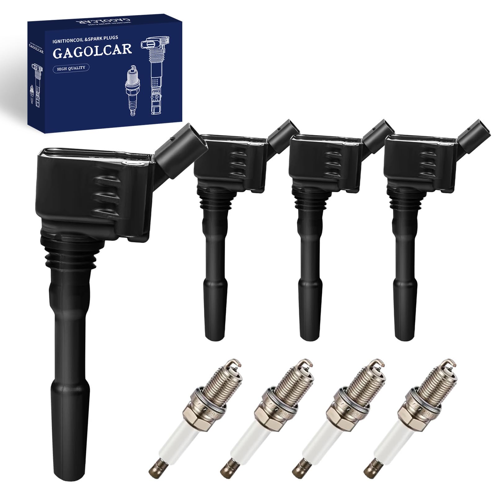 Amazon.com: GAGOLCAR OEM Ignition Coil Pack 06J905110G and Spark