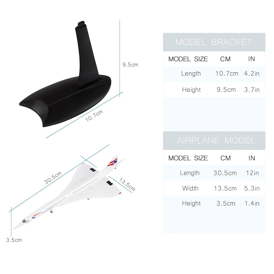 Amazon.com: Busyflies Model Plane 1:200 Scale British