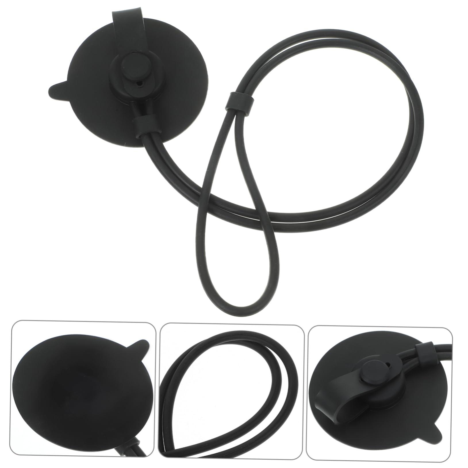 Didiseaon 5pcs Gancio Per Cappelli Sul Retro Della Porta Cappello Da Camionista Caps Toro Cappello Da Cowgirl In Piedi Da Sole Pieghevole Per Uomo Cowboy Black Silicone