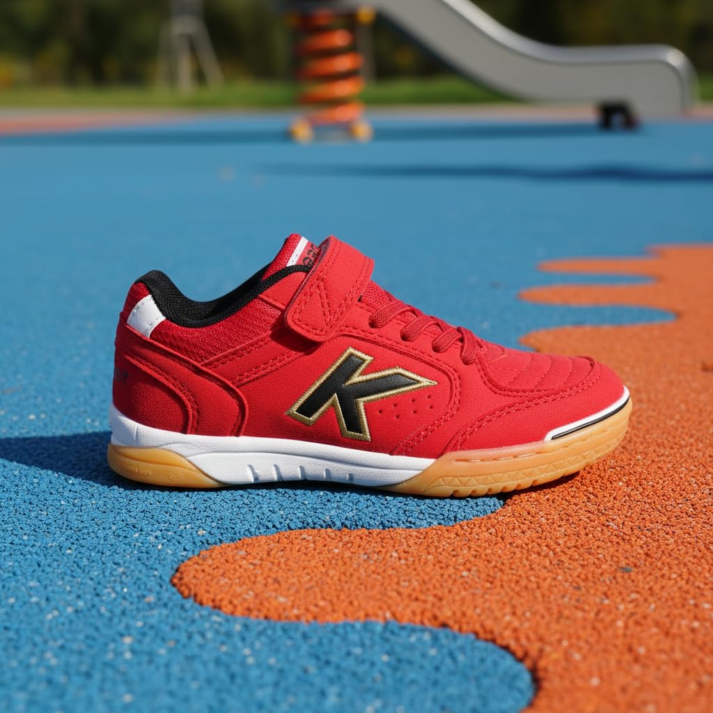 KELME Zapatillas De Fútbol Sala Niño Precision Elastic Rojo