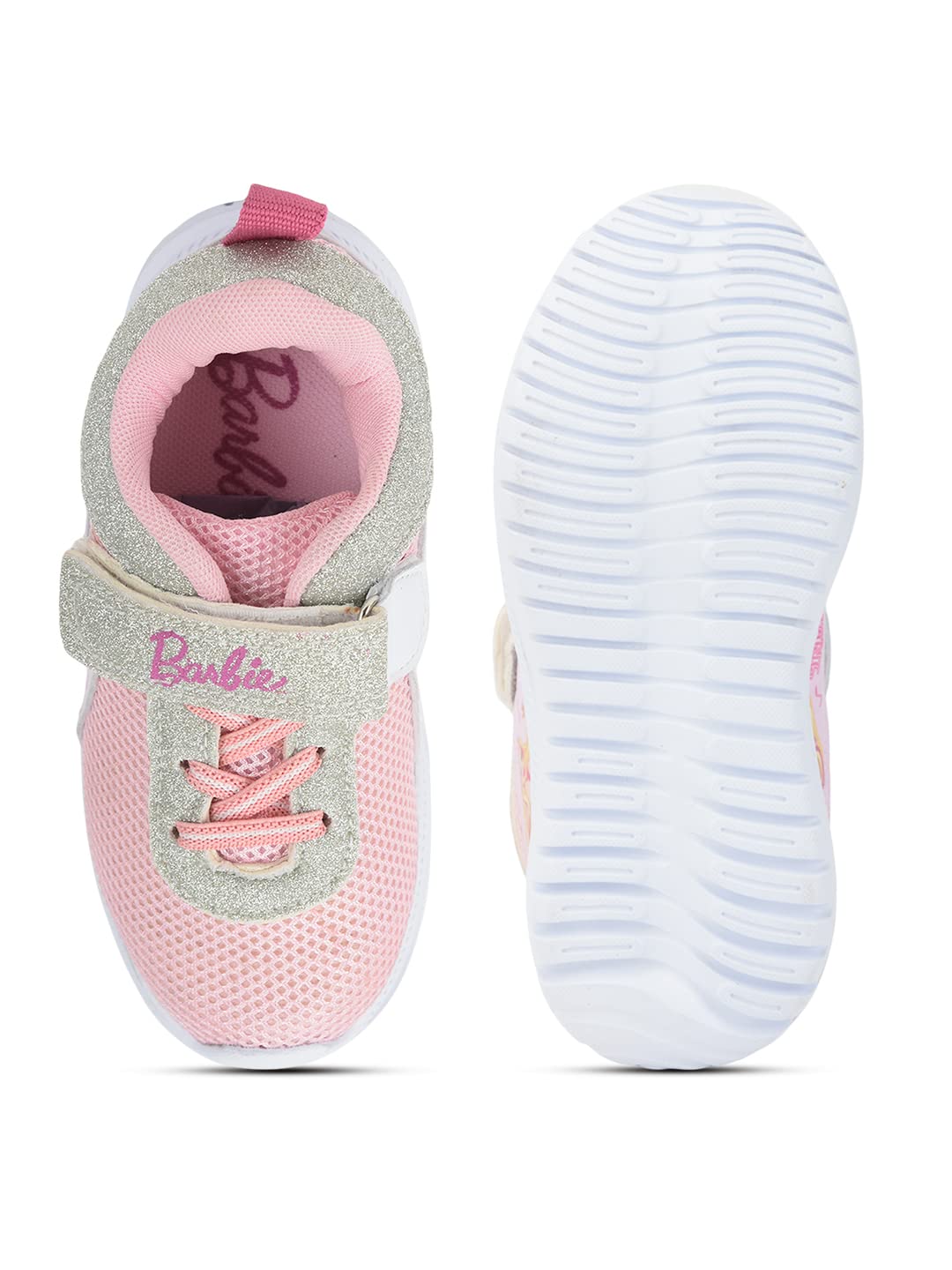 Toothless Barbie Pink Sports Shoes, 5 Kids UK 2