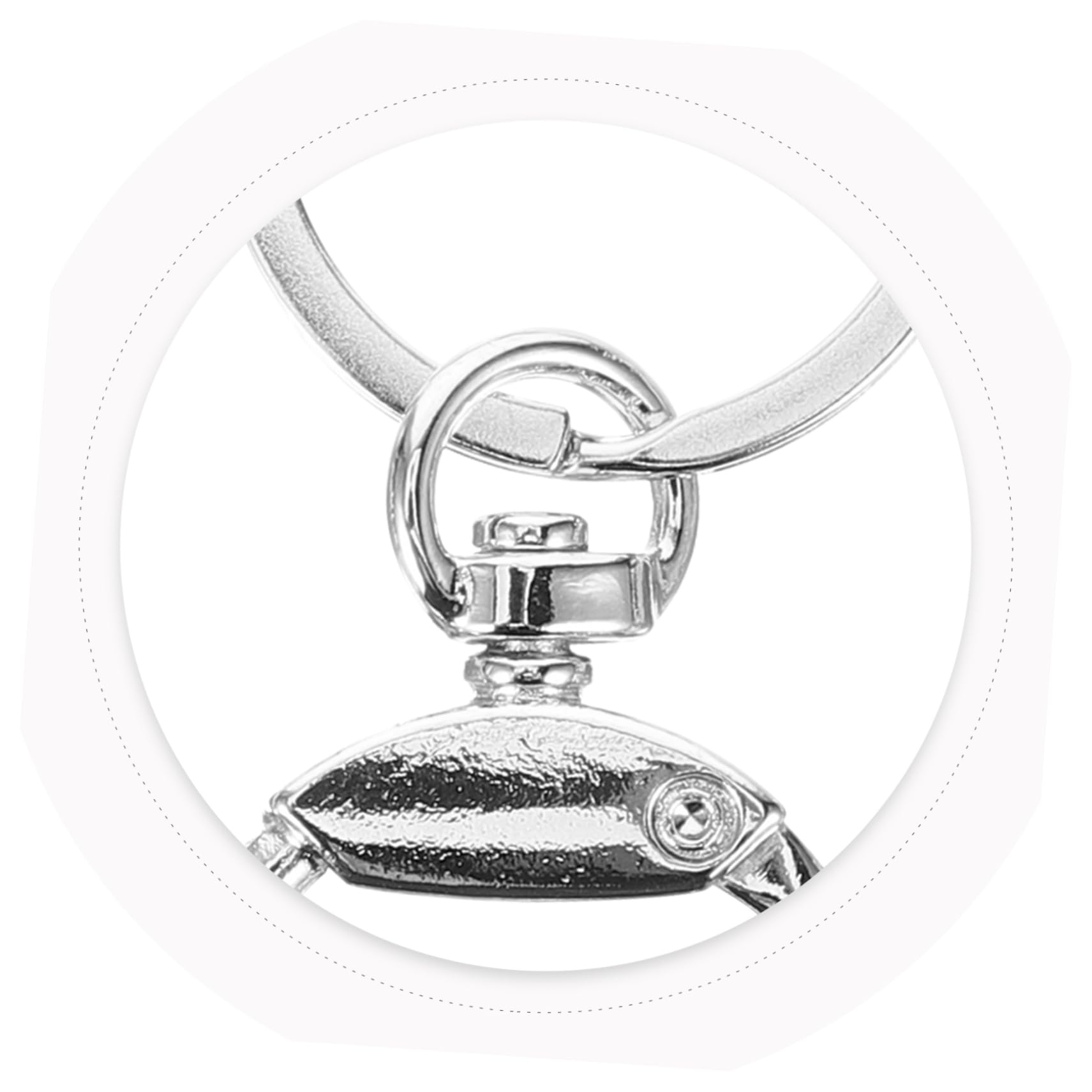 ARTIBETTER 3 Set Portachiavi Metallo Zincato Da Clip Per Portachiavi Accessori Fai Da Te Per Creazioni Uniche E Decorazioni Resistente E Leggero Per Chiavi E Pendenti 10 Pezzi*3