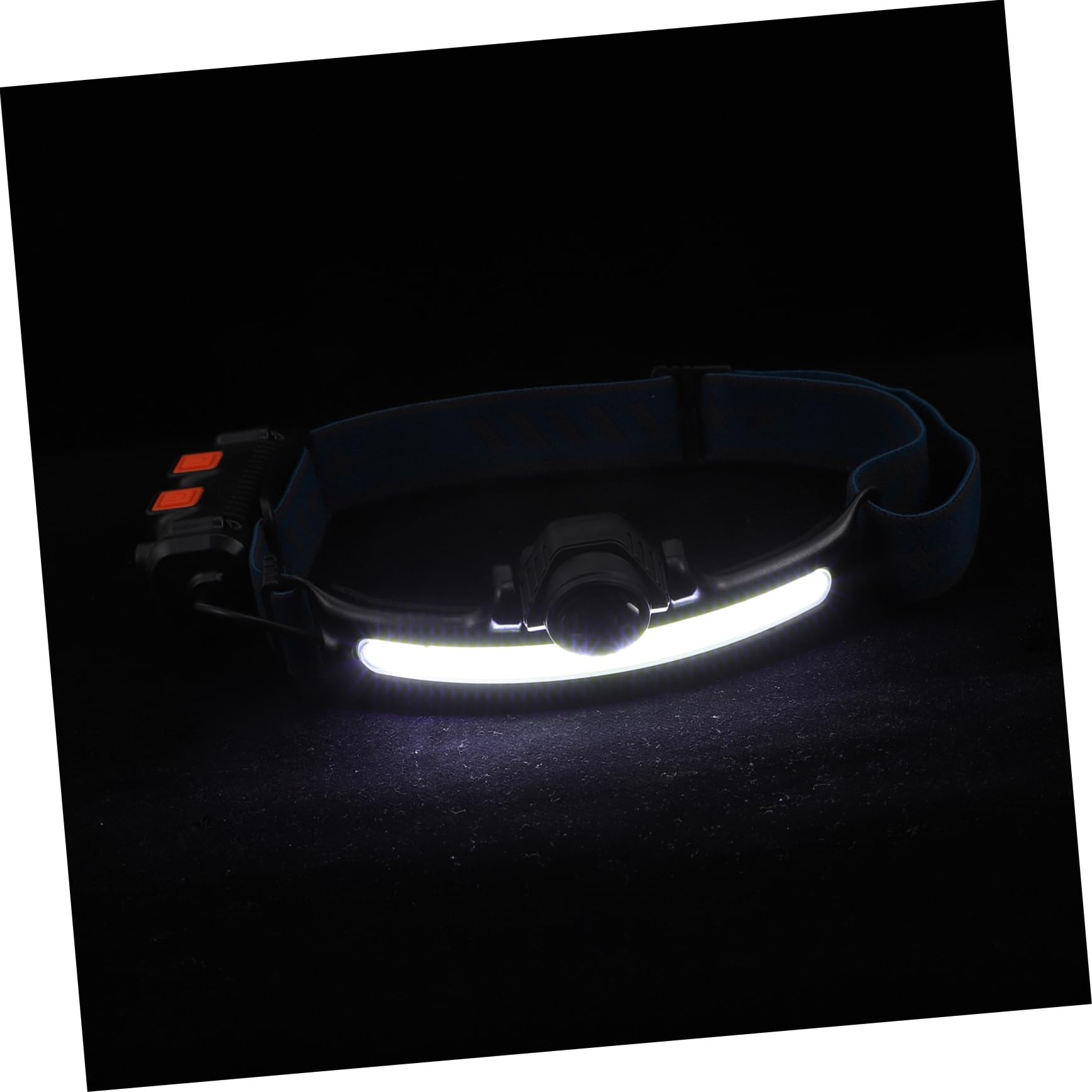 Toddmomy Torcia Frontale LED Ricaricabile con Sensore per Trekking Batteria Capacità