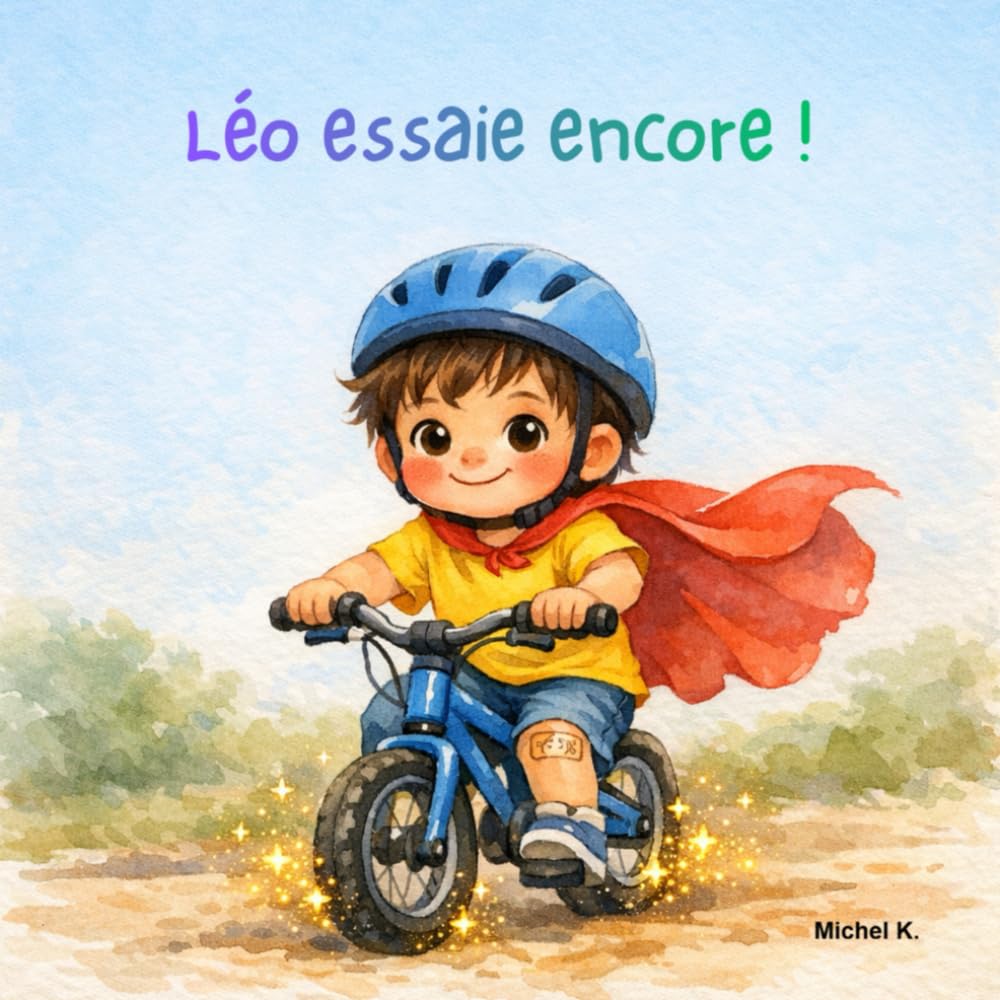 Léo essaie encore !: Le guide des p'tits héros qui ne baissent pas les bras
