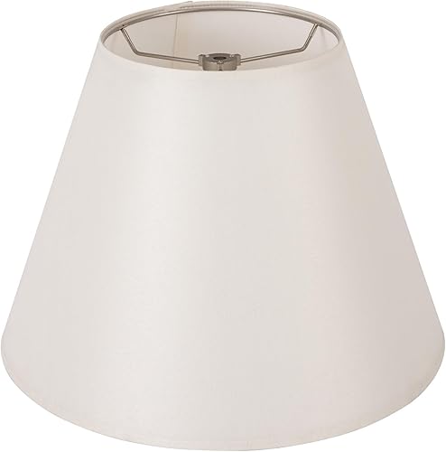 TOCHIC Pantallas de lámpara imperio grande para lámpara de escritorio, lámpara de pie, lámpara de noche, requiere montaje, cubierta de lámpara de