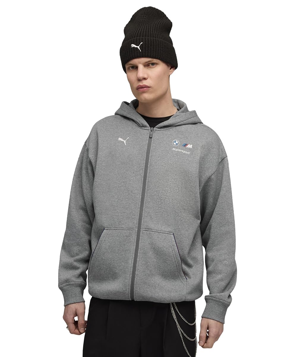 puma BMW Men Full Sleeve Cotton Full Zip with Pocket Sweat Jacket-picture-11