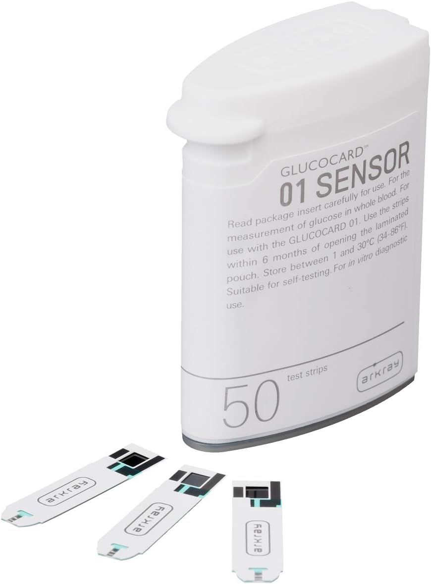 Arkray 01 Glucocard Sensor Test (50 Strips, White) Buy Online at Best Price in UAE Amazon.ae