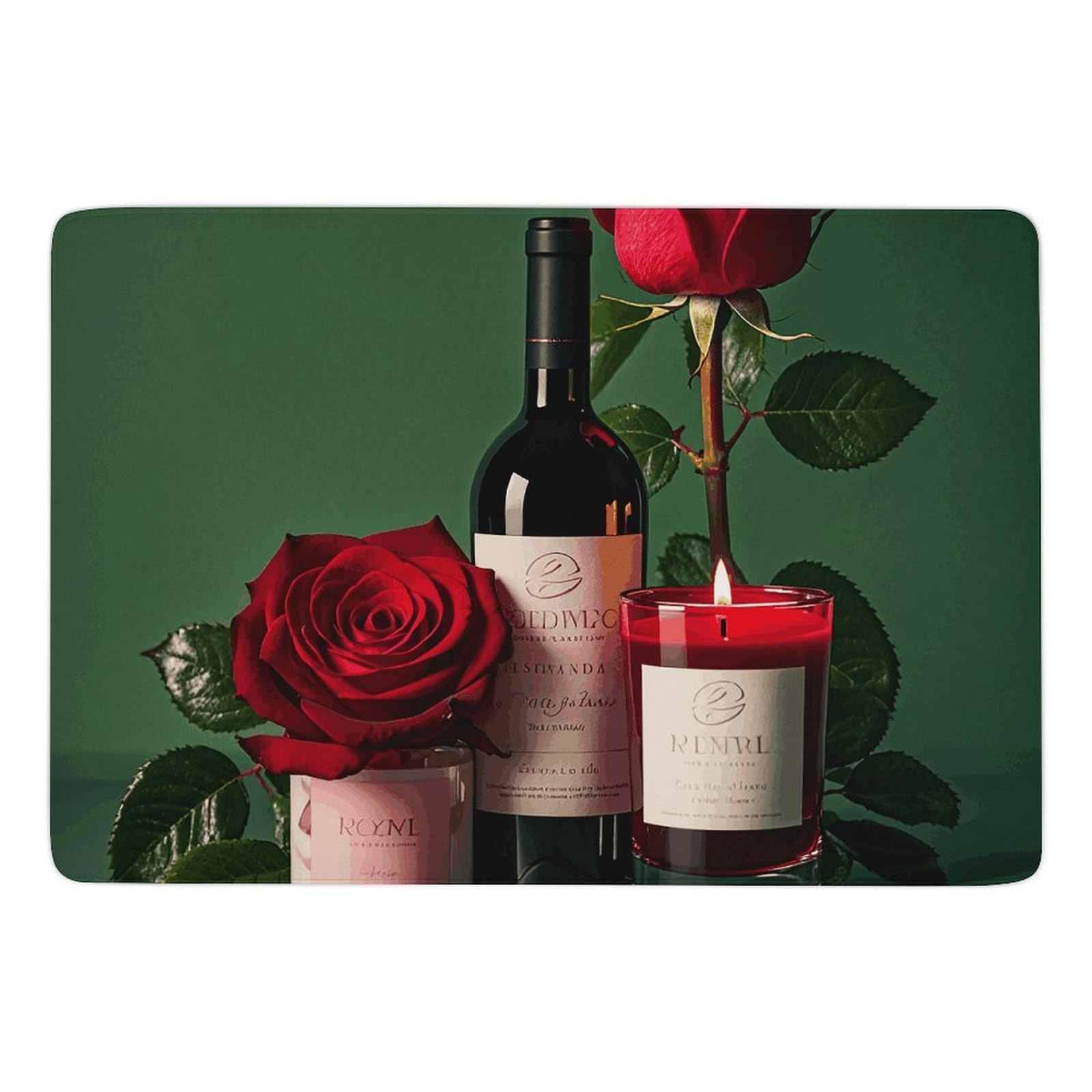Tapis lavable en peluche douce grand salon couloir chambre décoration rouge