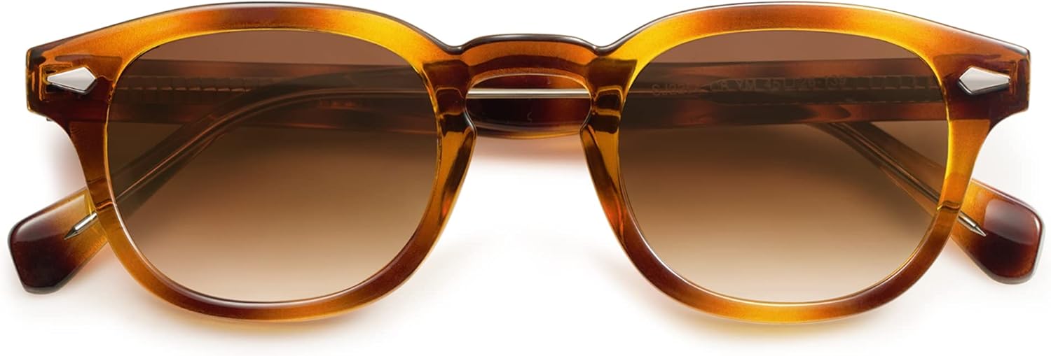 SOJOS Retro Small Round Sunglasses for Men Women Trendy Circle Style UV400 Lenses Unisex Sun Glasses SJ2251