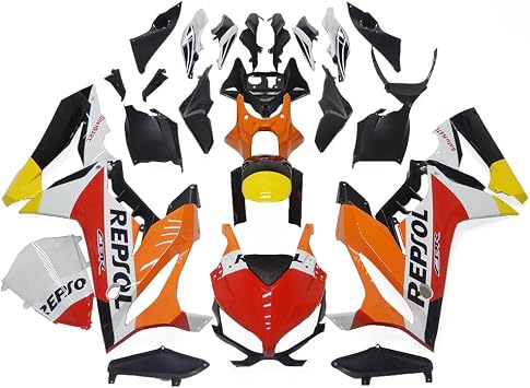 Injection ABS Plastic Fairings Kit For Honda CBR650R 2021 2022 2023 2024 CBR 650R 21-24 Body Kit Orange Red Black Bodywork Cowlings