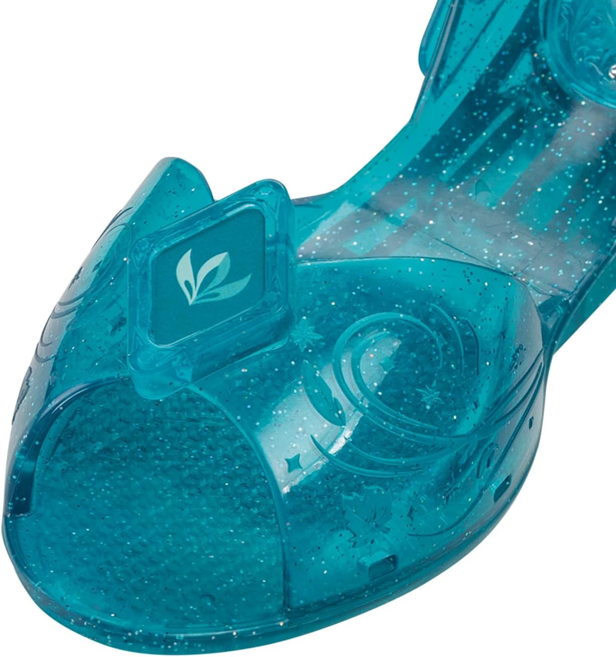Frozen Anna Light Up Shoes, Official Disney Princess Light-Up Costume Shoes with Snowflake Emblem, Kids Size 11/12 Medium
