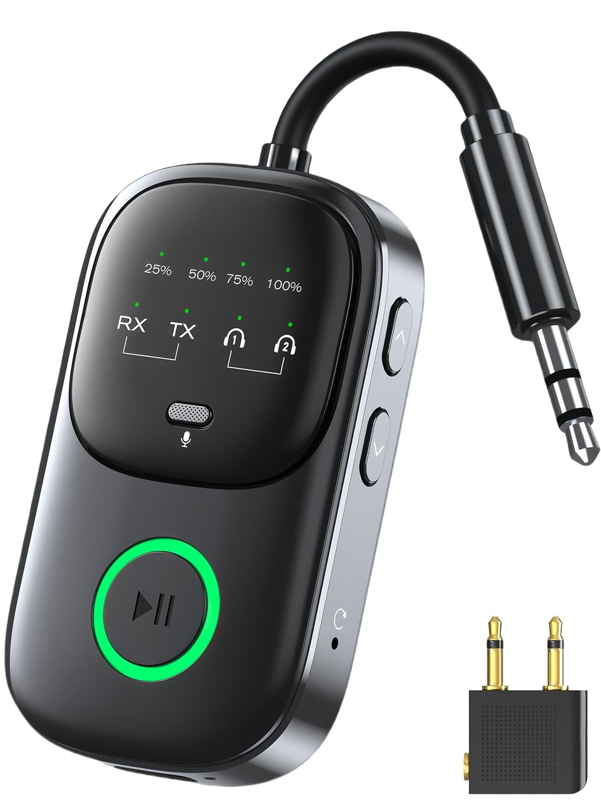 Amazon | Bluetooth 5.4 トランスミッター ＆ レシーバー 2-in-1