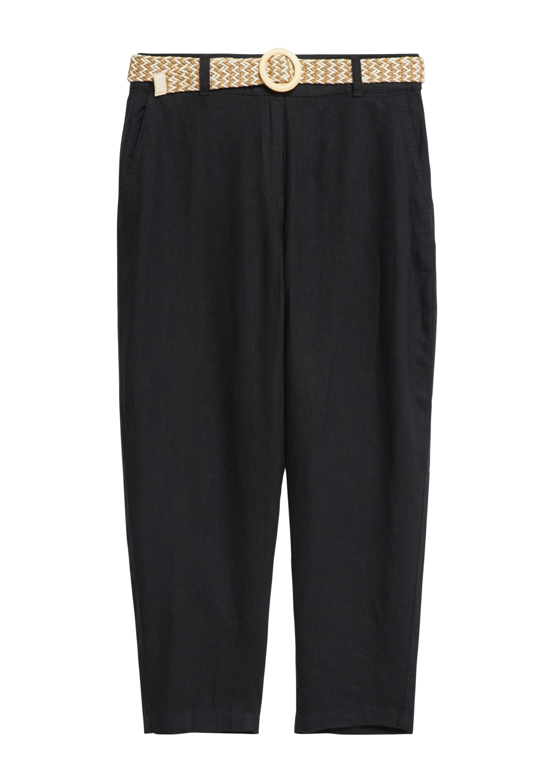 s.Oliver Cropped Chino mit Gürtel