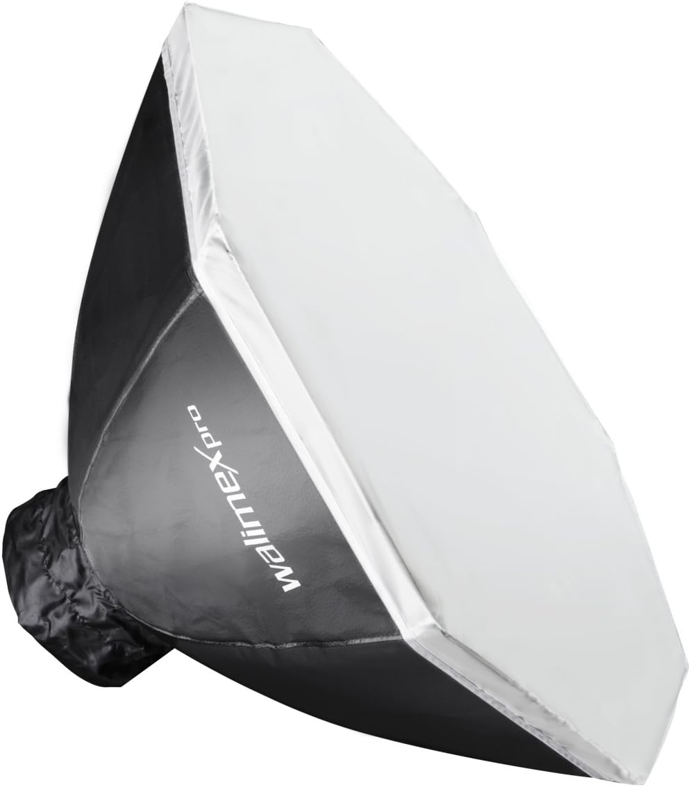 Folded octagonal softbox