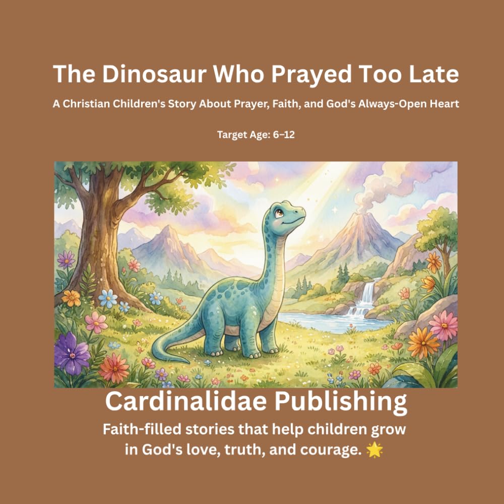 The Dinosaur Who Prayed Too Late: A Christian Children's Story About Prayer, Faith, and God's Always-Open Heart