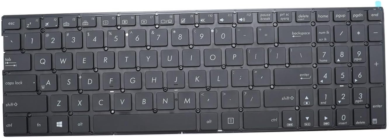 New Replacement Keyboard for Asus Q503UA Q534U Q534UX Q552 Q552U Q552UB Q551L Q551LB Q551LK Q551LN Q553U Q524U Q524UQ Q553UB Keyboard US Backlit