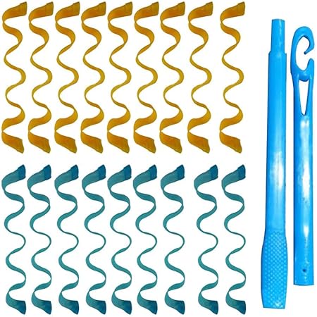 Amazon ヘアロール18本セット 手軽にスタイリング 髪カール ウェーブ カール 巻き髪 Diy巻髪 Osyareko 手巻きカーラー 通販