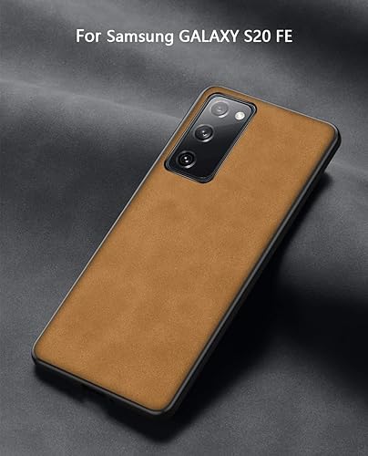 Miniatura 2 de Funda para Samsung Galaxy S20 FE 5G (2020), funda de piel sintética de TPU y gamuza, funda de lujo ultraligera antideslizante antivibración para
