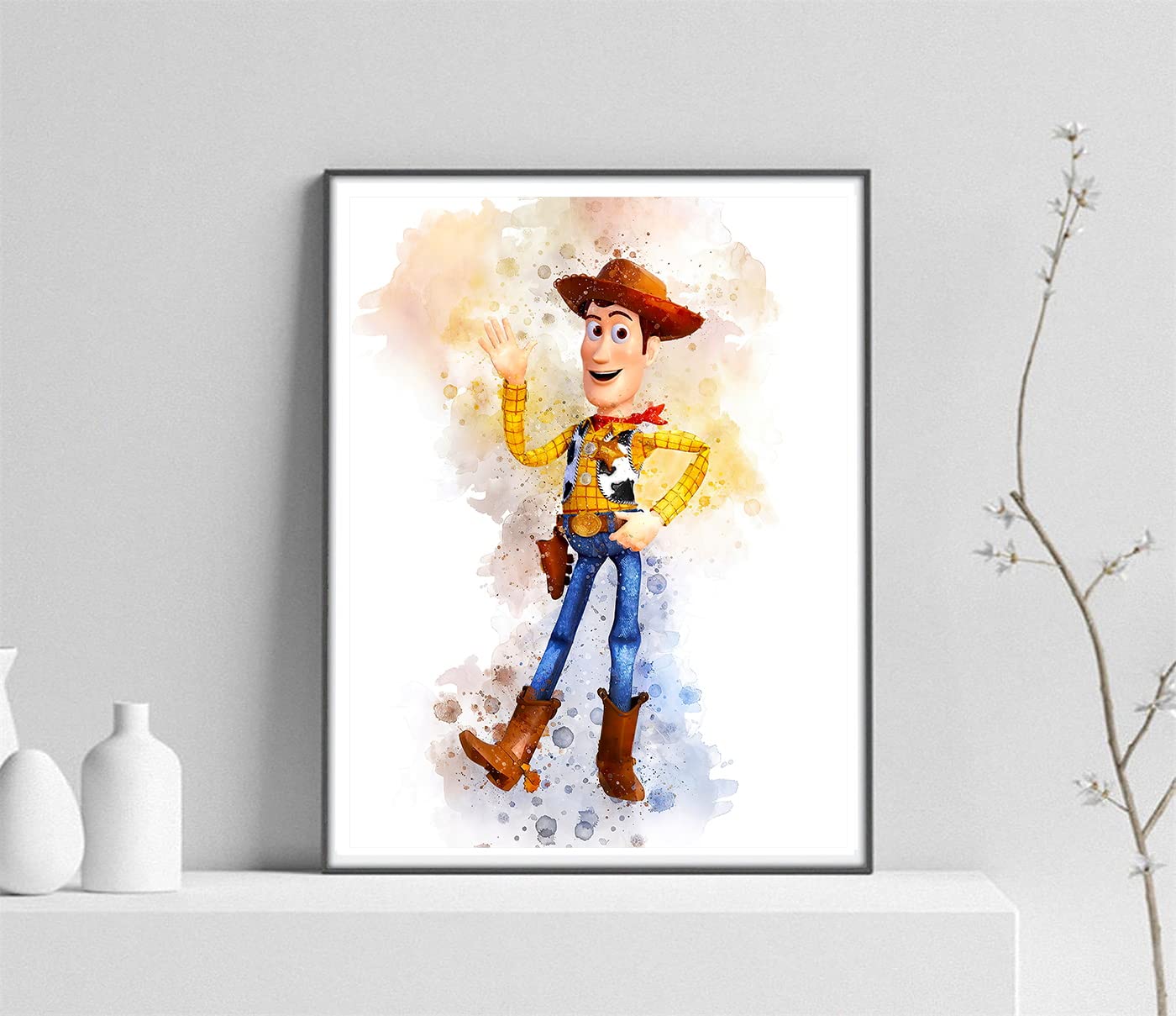 Amazon.co.jp: IVYILA トイ・ストーリー ポスター 水彩プリント