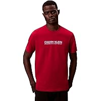 Calvin Klein Uomo SS 30s WHSL SP GRAP LV04RE820G, Rosso