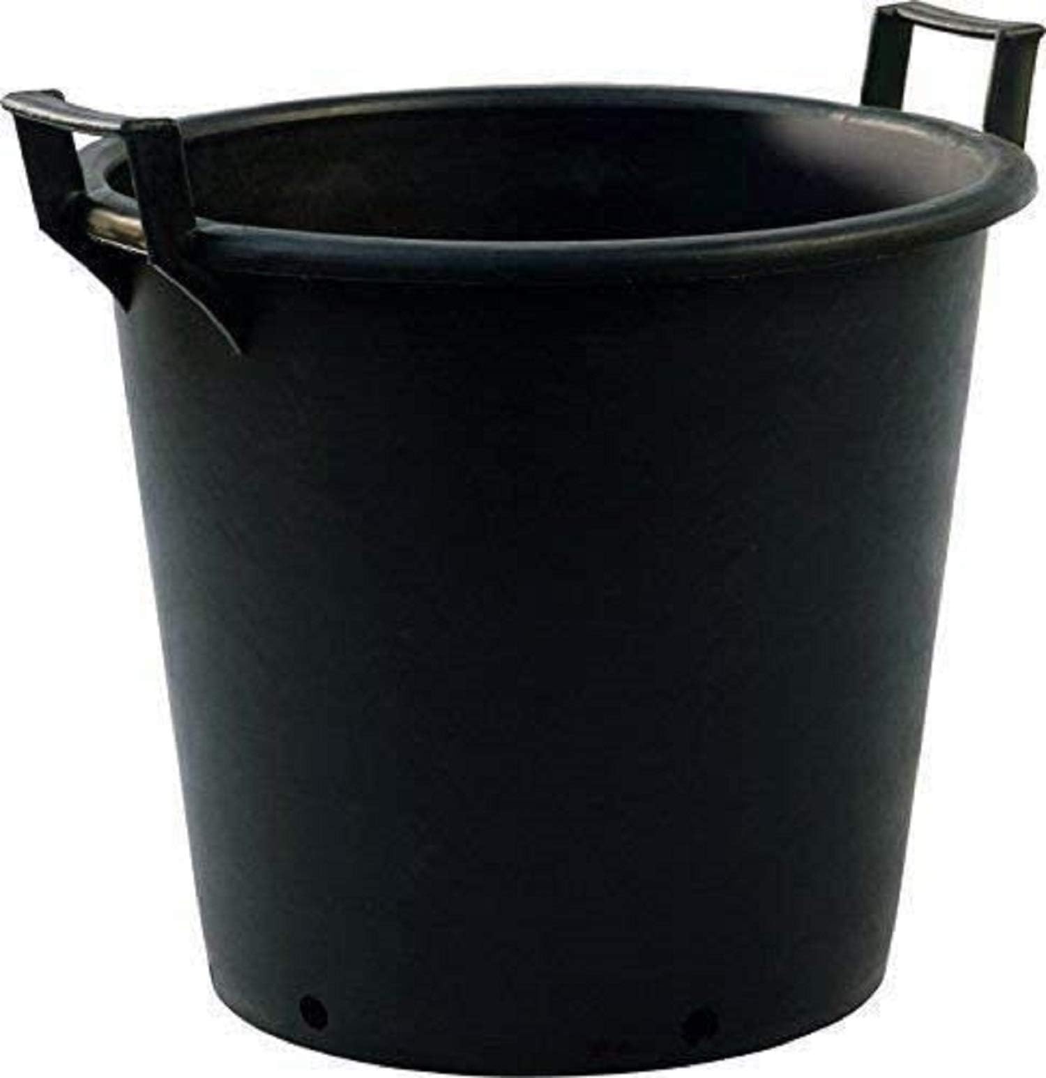 Srendiยฎ 160 Litre Heavy Duty Large Plastic Plant Pots with Handles Outdoor Garden Tree Planters Containers (4)