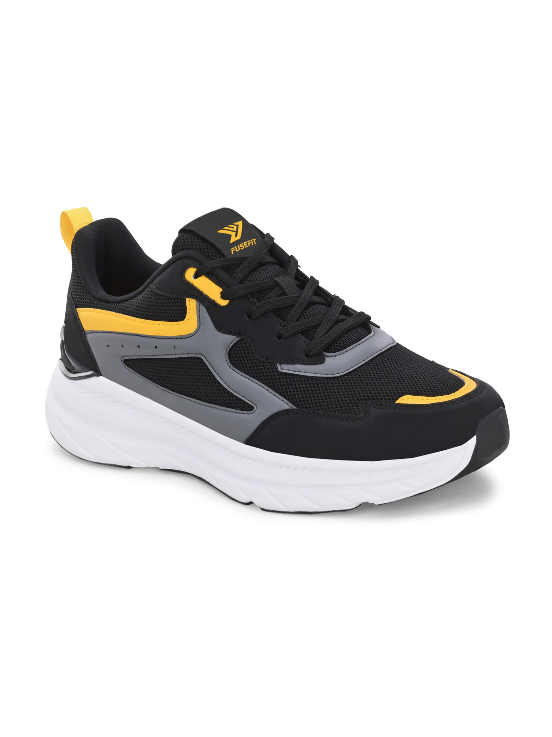 FUSEFIT Men's BRAZIL FF Sports Shoes 42 EU BLACK/OFFWHITE/ORANGE