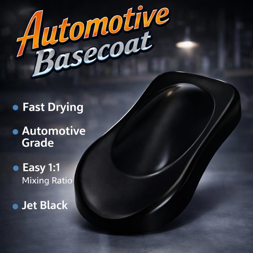 LiME LiNE Automotive Basecoat Paint (1 Pint) (Black)