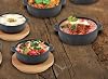 Lava, Baking Container, LV ECO GV 11 K4, Round Casserole, Wooden Base, Diameter 11 cm, Cast Iron, Black