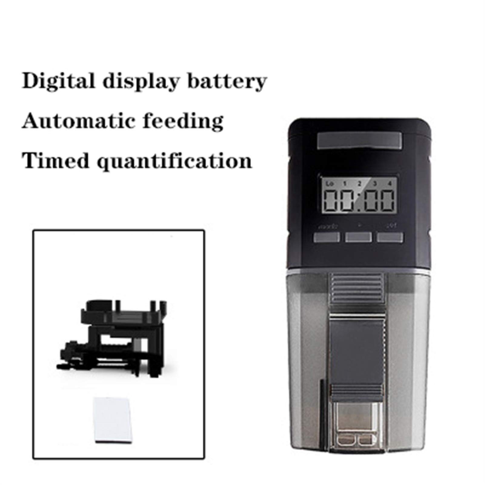 Distributori Automatici di Cibo for Alimentatore Automatico Intelligente for Pesci Alimentatore Serbatoio for Pesci Koi Tartaruga Pesci Rossi Piccolo Alimentatore Acquario tempismo Intelligente