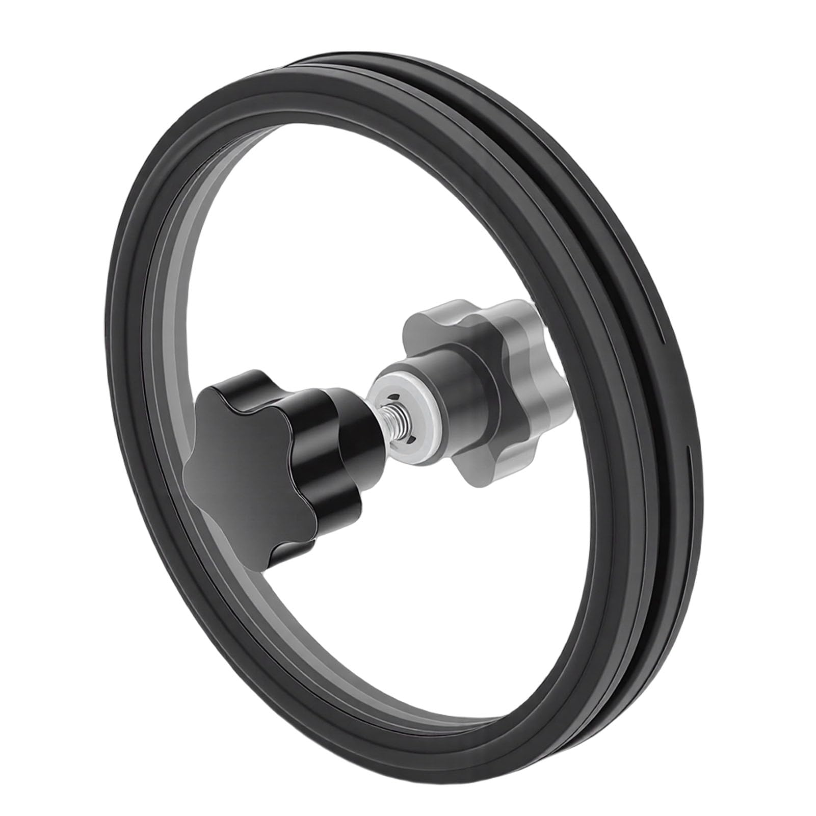 AUNMAS Protector de Limpieza de Discos LP con Sellado de Silicona y Visibilidad Clara para Discos de 7 y 12 Pulgadas