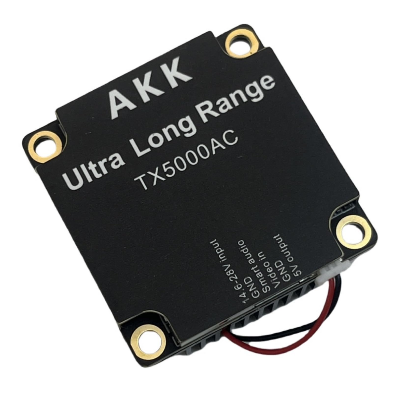 TX5000AC 5W 5.8GHz 96CH FPV Video Trasmettitore VTX per Racing Drone 25g