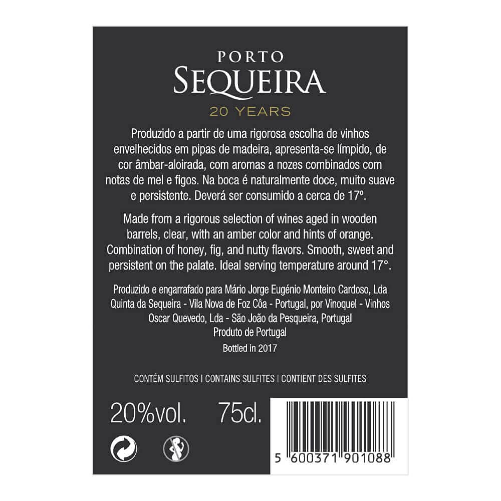 Porto Sequeira Tawny 20 anos 0,75L