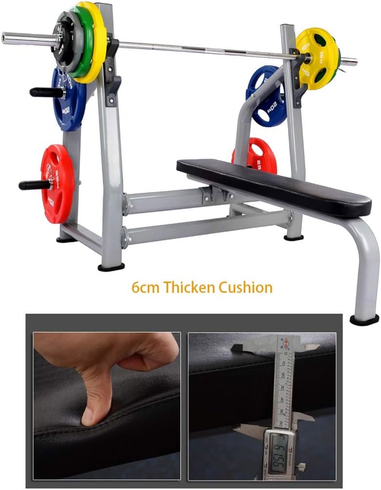 TOE Multifunctional Weightlifting Bench for Gym Press Bench Squat Rack Height Adjustable Folding Dumbbell Bench Strength Training Workout Bench Home Gym : Sports & Outdoors