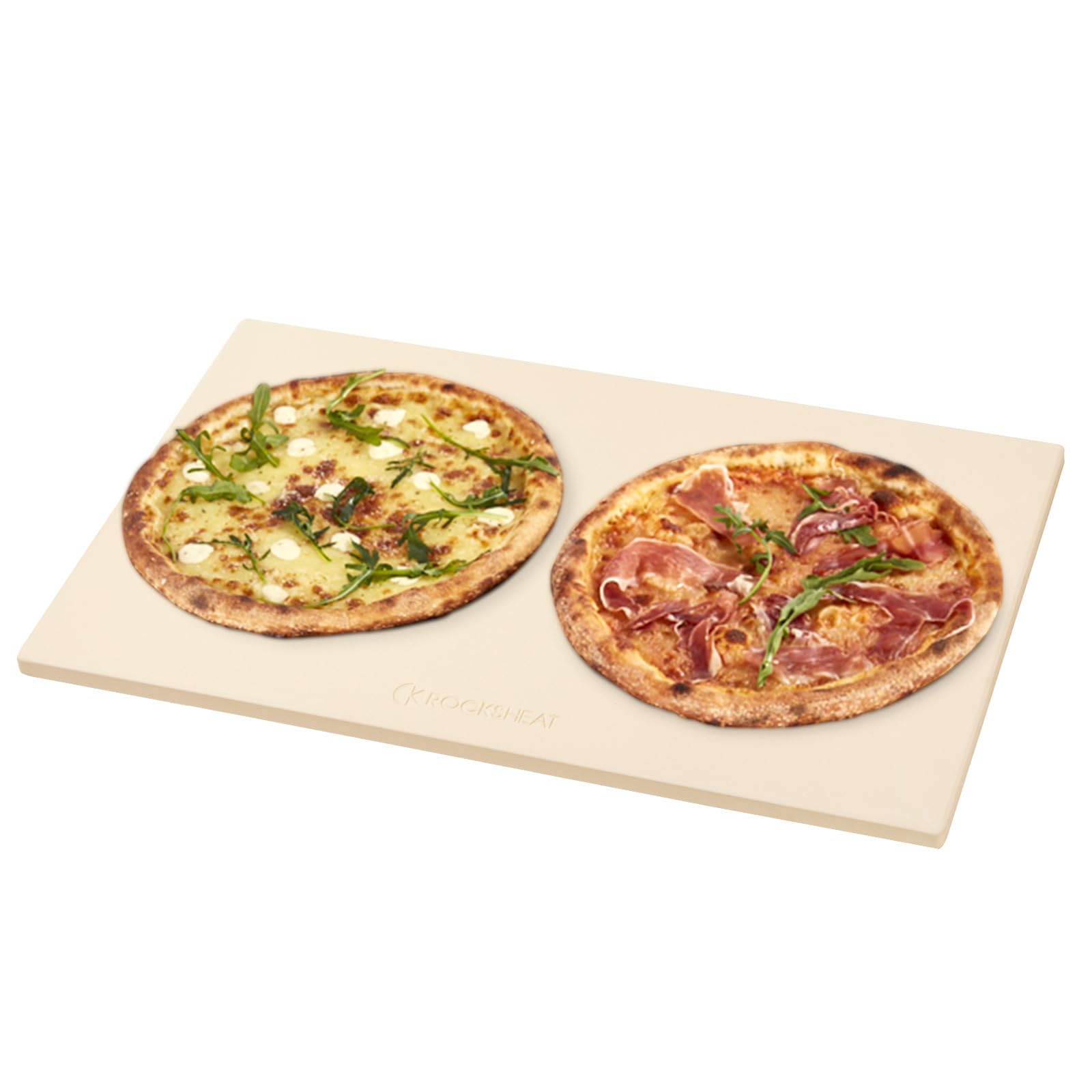 Kamień do pizzy, prostokątny, bardzo duży, 60 x 40 x 1,5 cm, do grilla, przemysłowy, komercyjny, wytrzymały kordieryt do pieczenia chleba, akcesoria do pizzy