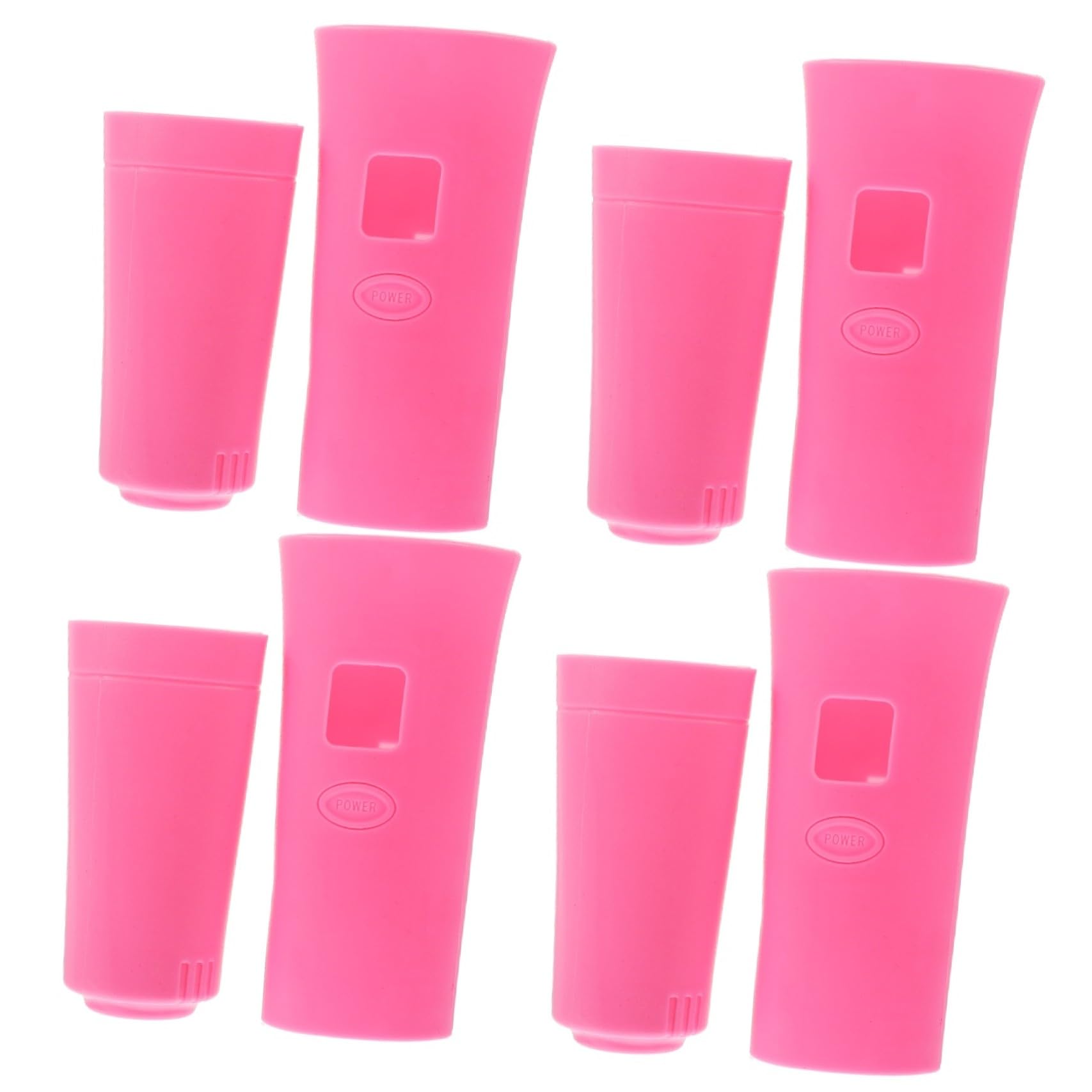 TOPPERFUN Lot De 4 Housses De En Silicone Pour Microphone Ktv Installation Facile