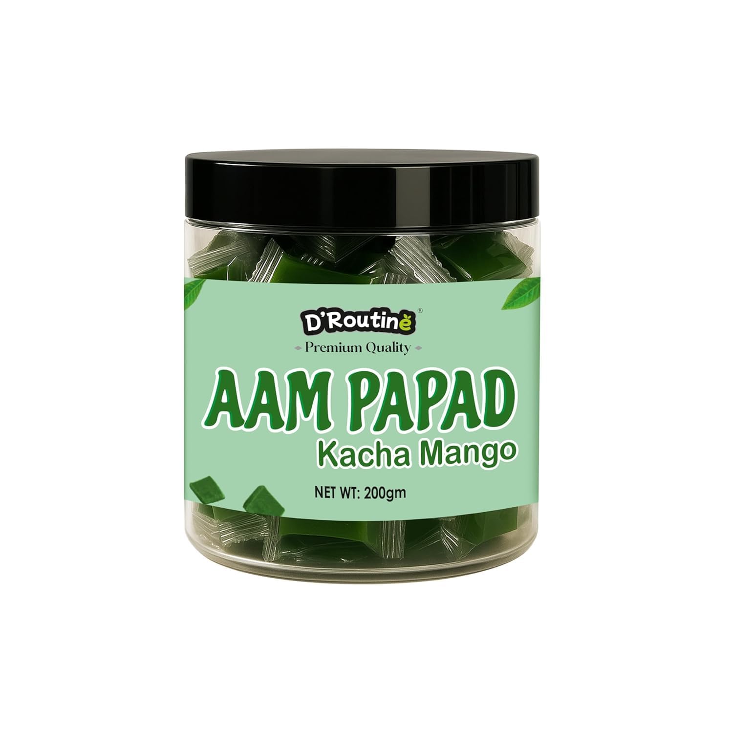 D'Routine Aam Papad Kaccha Mango Candy 200g | Natural Mango Fruit Bar | Soft & Chewy Aam Papad Toffee | Traditional Indian Sweet for Kids & Adults-image-49